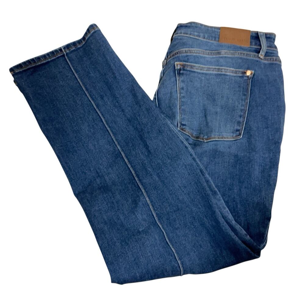Judy Blue Los Angeles Jeans Women's 20W Denim Straight Fit Inseam 32" Stretch